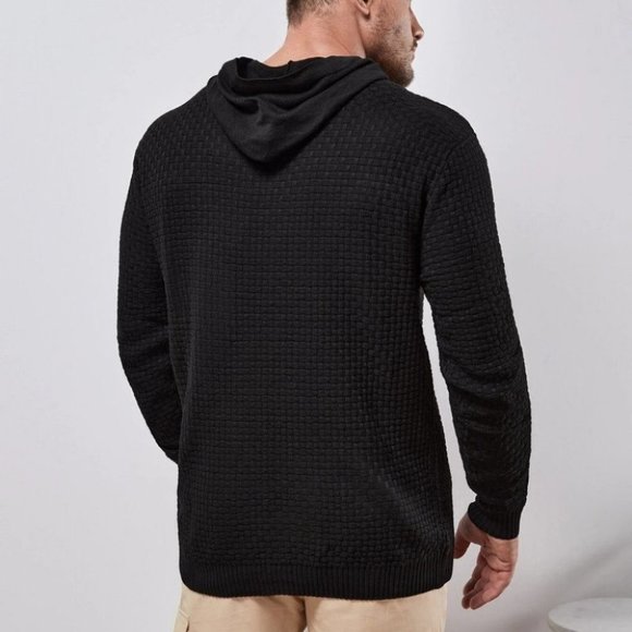 Black Mens Sweater - Picture 2 of 5